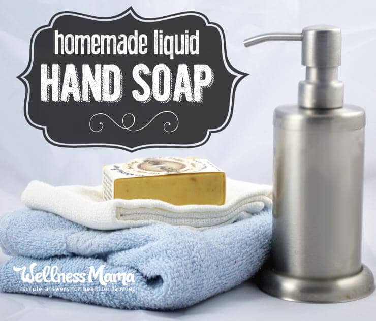 Homemade Liquid Hand Soap
