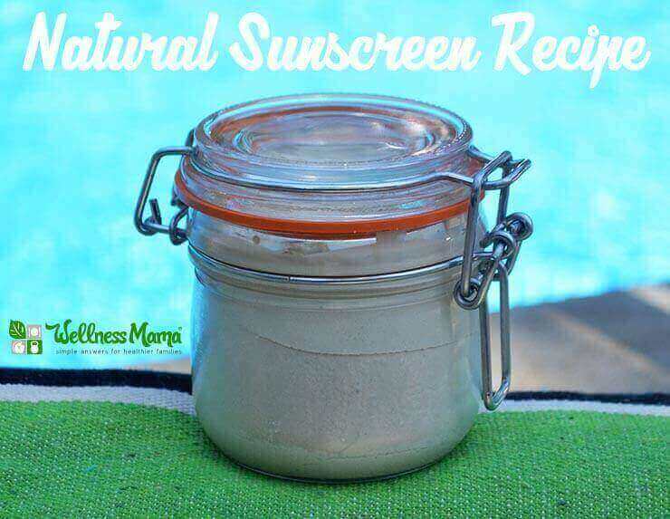 Homemade Natural Sunscreen Recipe