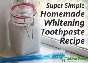 Homemade Whitening Toothpast Recipe