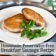 Homemade breakfast sausage recipe