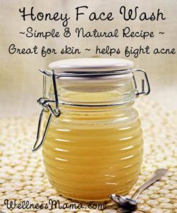 Honey Face Wash - Simple and natural recipe that nourishes skin and helps fight acne