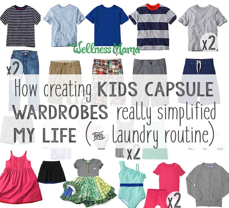 How My Kids’ Capsule Wardrobe Simplified My Life (& Laundry)