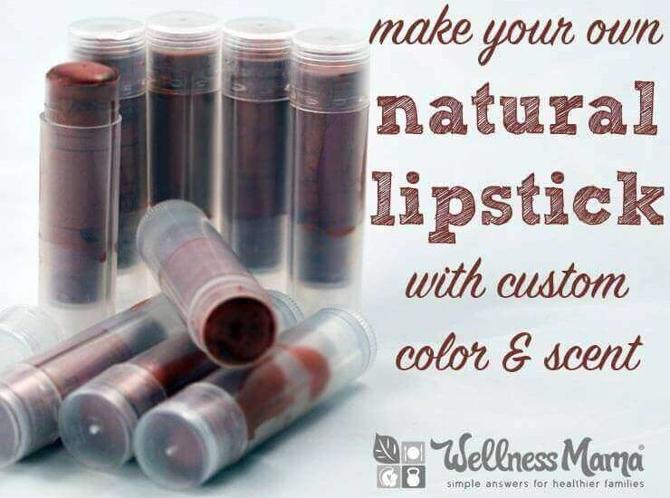 How to Make Your Own Natural Lipstick with custom color and scent