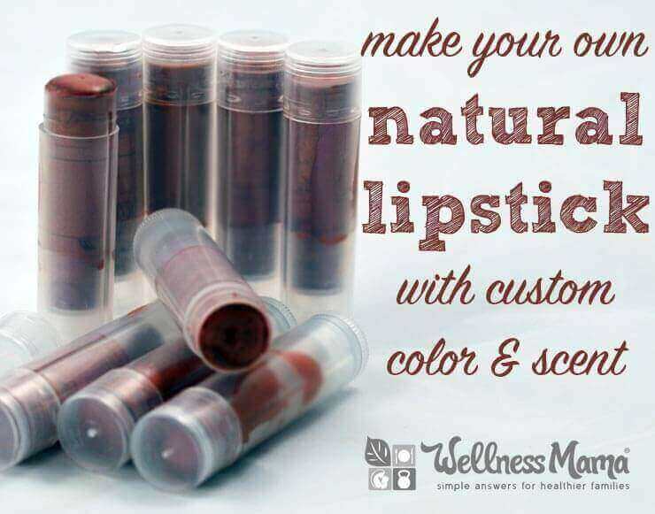 How to Make Your Own Natural Lipstick with custom color and scent