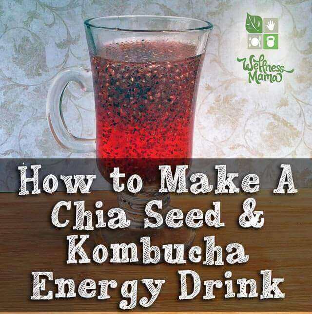 Chia Seed Kombucha Energy Drink Recipe