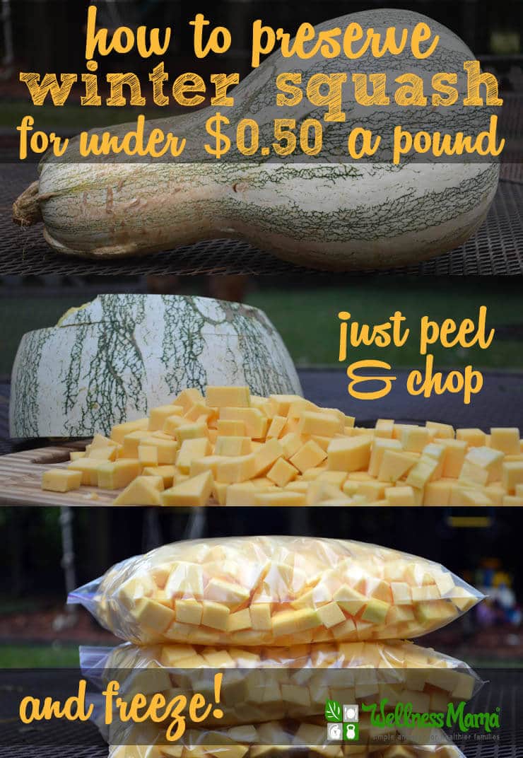How to Preserve Winter Squash