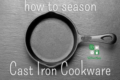 How to Season Cast Iron Cookware