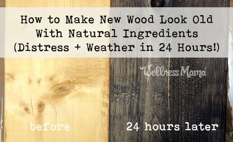 How To Distress Wood Using Natural Ingredients Natural Barn Wood
