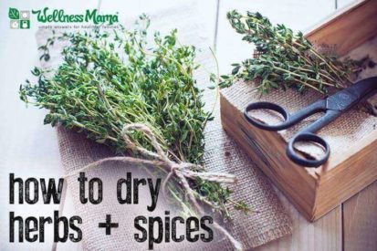 How to dry herbs and spices