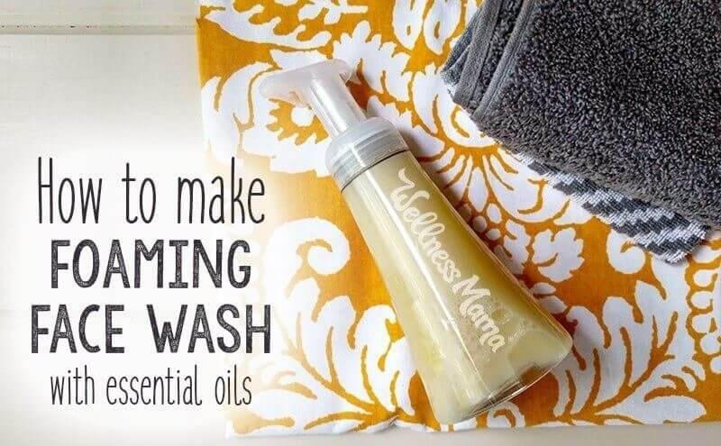How To Make Foaming Face Wash With Essential Oils Hydrosol