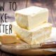How to make butter
