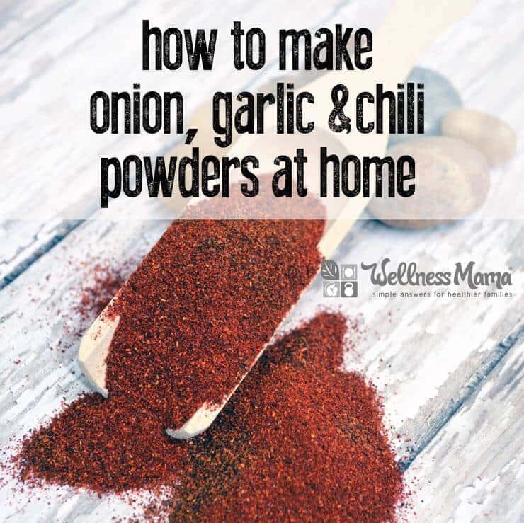 Garlic, Onion, & Chili Powder