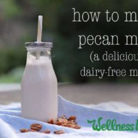 How to make pecan milk