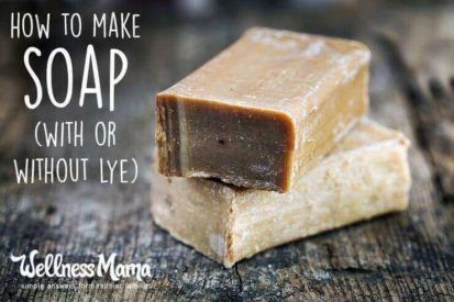 How to make soap- with or without lye