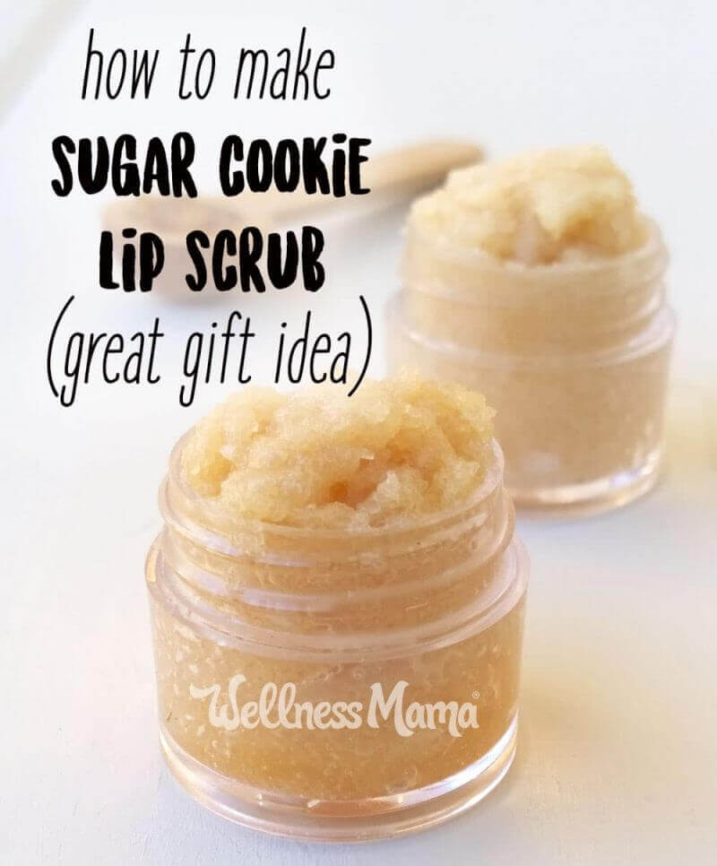 DIY Sugar Cookie Lip Scrub Recipe (Great Gift Idea