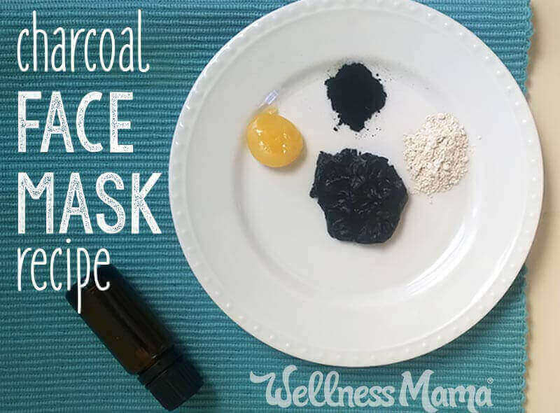 DIY Charcoal Face Mask Recipe (Only 3 Ingredients!)