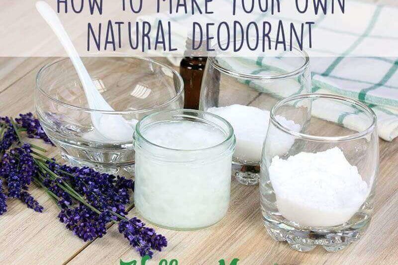 How to Make Natural Homemade Deodorant