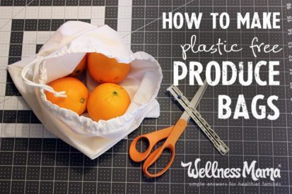 How to make your own plastic free produce bags