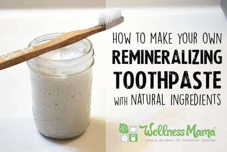 Homemade Remineralizing Toothpaste