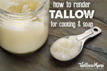 How to render tallow at home for cooking and soap making