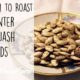 How to roast winter squash seeds