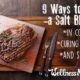 How to use a salt block for cooking and curing and serving