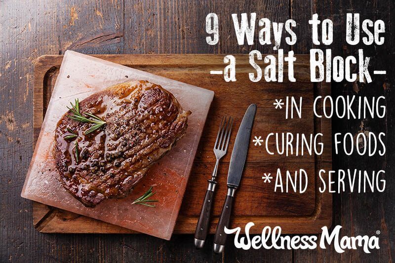 How to use a salt block for cooking and curing and serving