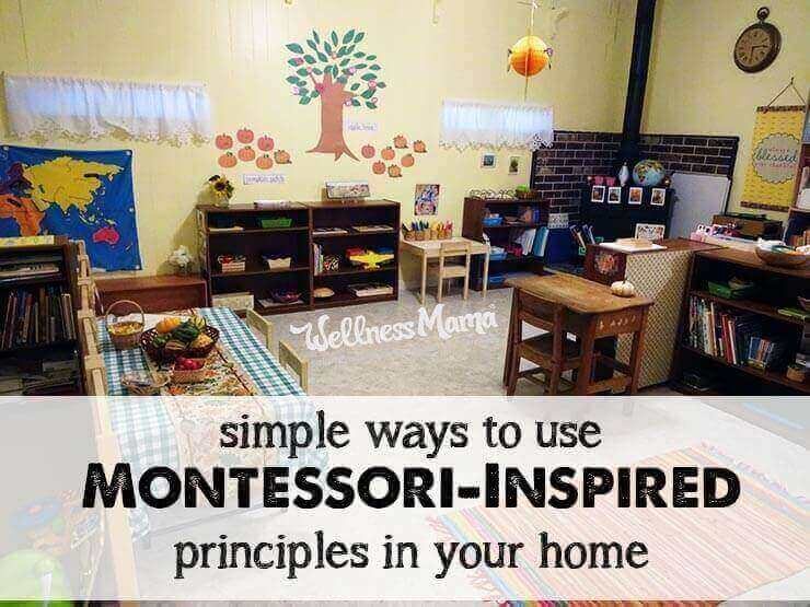 How to use montessori inspired principles in your home