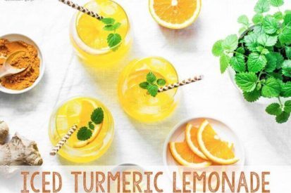 how to make fresh lemonade with turmeric