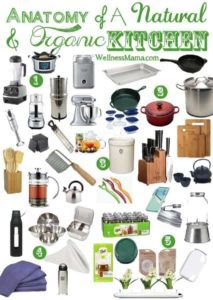 Items for a Natural and Organic Kitchen - Registry Ideas