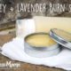 Lavender and honey burn salve recipe