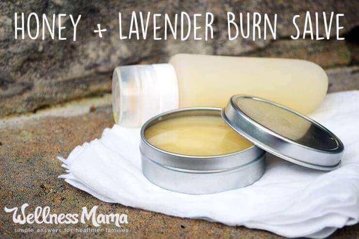 Lavender and honey burn salve recipe