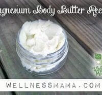 Magnesium Body Butter Recipe DIY