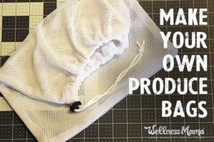 Make your own mesh produce bags