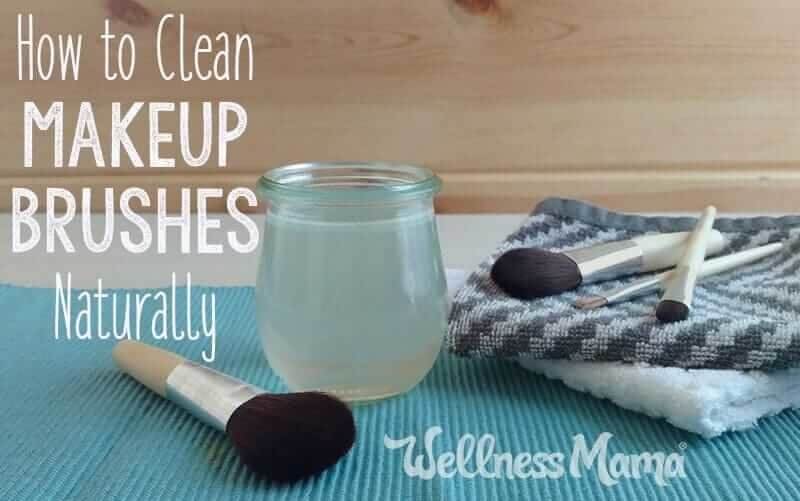 Clean Makeup Brushes Naturally (Without