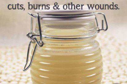 Natural Remedy- Honey helps speed healing of cuts burns and wounds