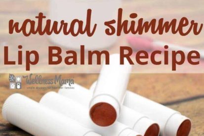 Natural Shimmer Colored Lip Balm Recipe