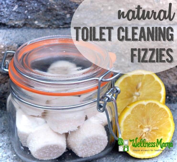 Natural Toilet Cleaning Fizzies Recipe