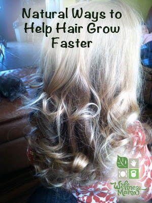 Natural ways to help hair grow faster