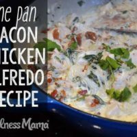 One-Pan Bacon Chicken Alfredo Recipe