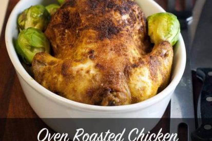 Oven Roasted Chicken and Brussels Sprouts
