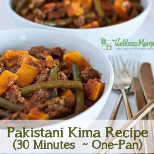 Pakistani Kima Recipe - One Pan 30 Minutes or less