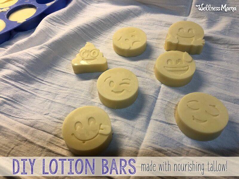 Hypoallergenic Silk Lotion Bar Recipe With Tallow