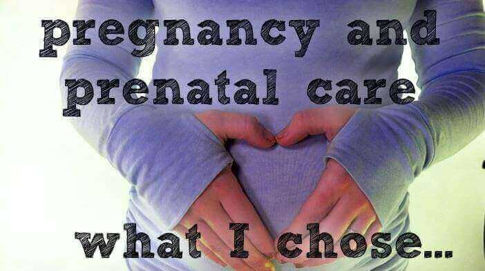 Pregnancy and Prenatal Care Options - What I chose