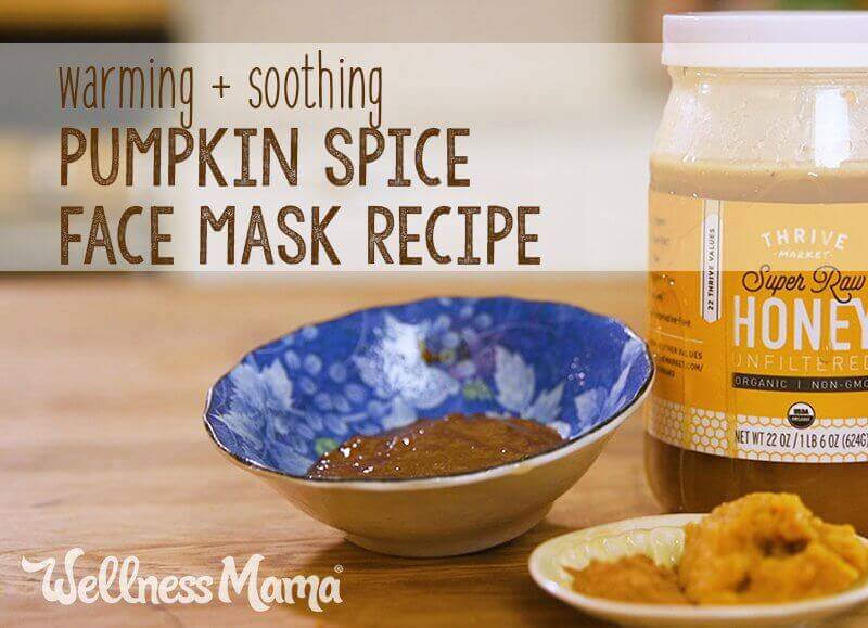 Pumpkin spice face mask recipe