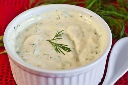 Ranch Dressing - Easy Recipe with All Real Food Ingredients - Kid Approved