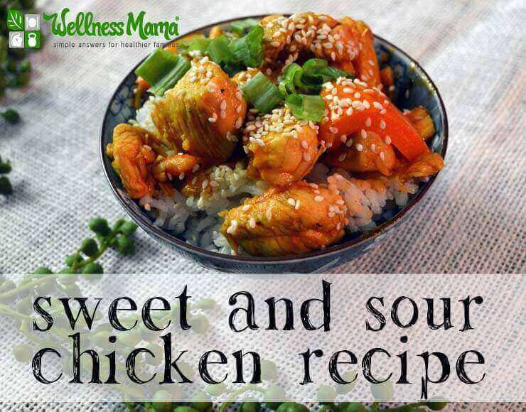 Real food sweet and sour chicken recipe