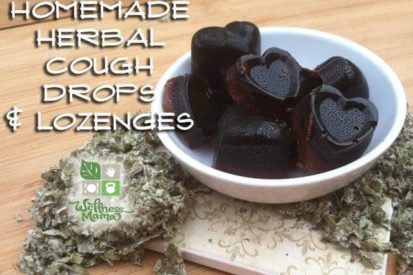 Recipe for Homemade Herbal Cough Drops or Lozenges with Herbs and Honey