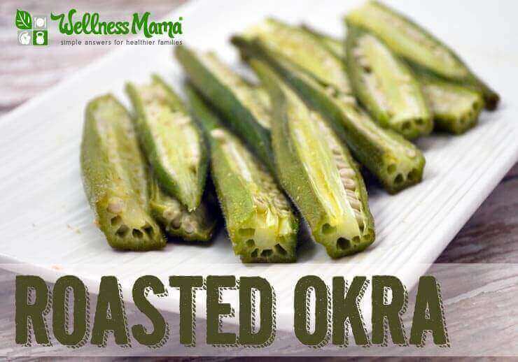 Roasted Okra Recipe - Simple and nutritious