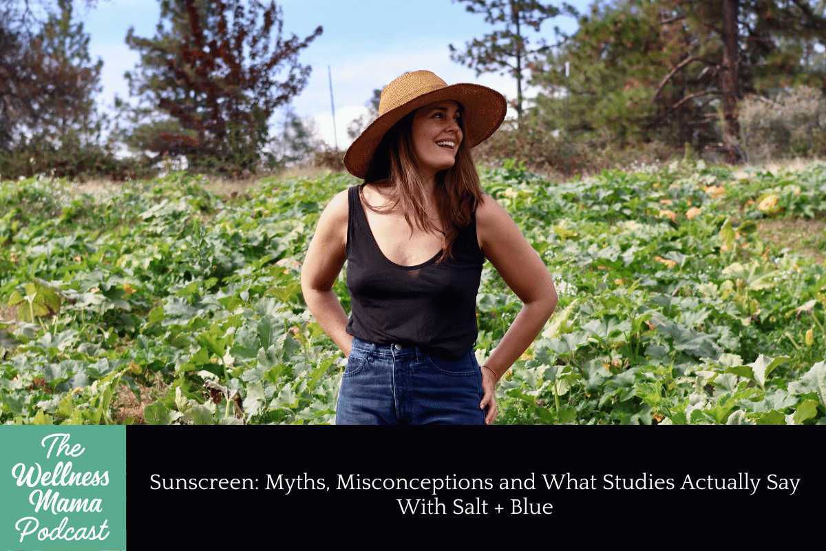 Salt + Blue sunscreen